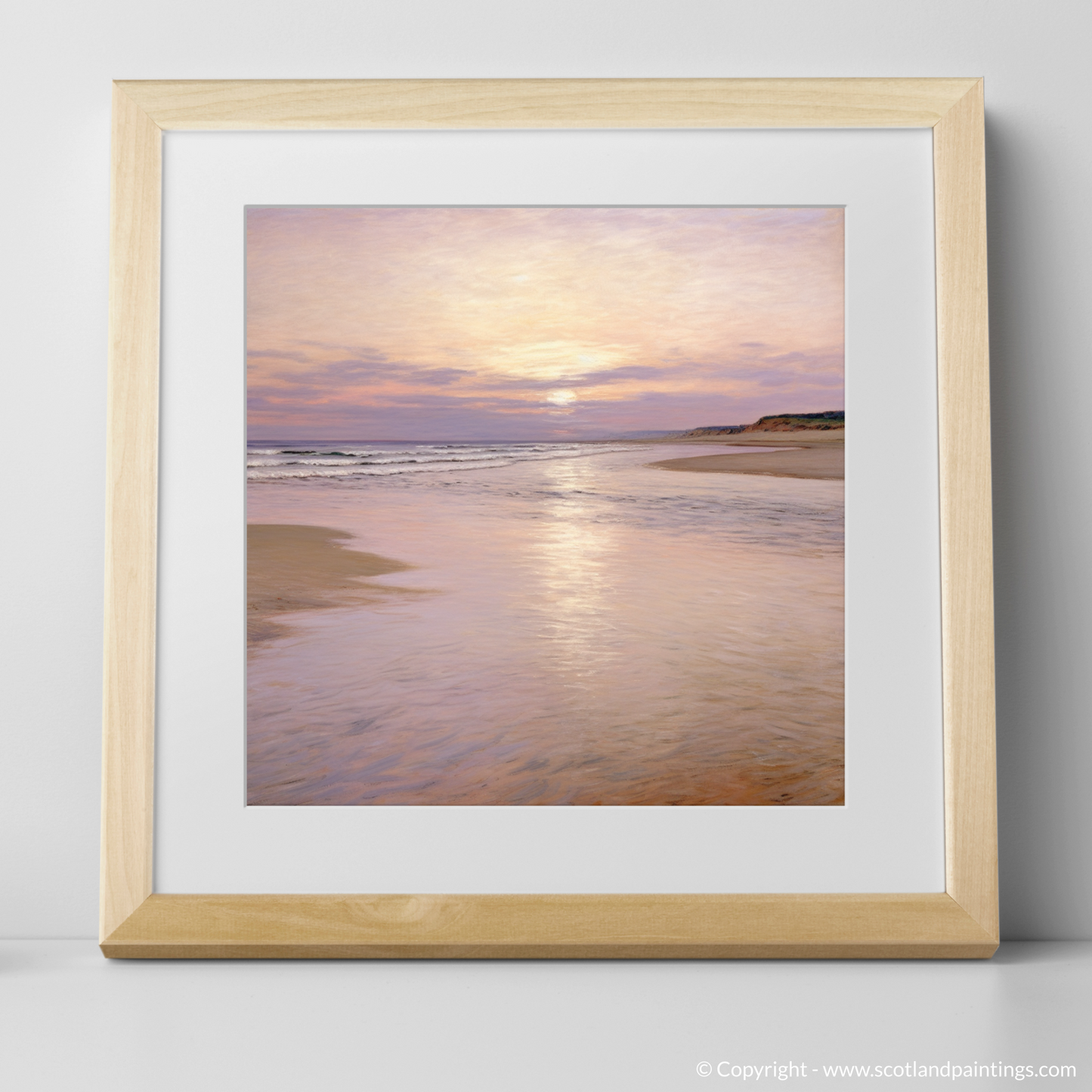 Dusk Embrace at Gullane Beach