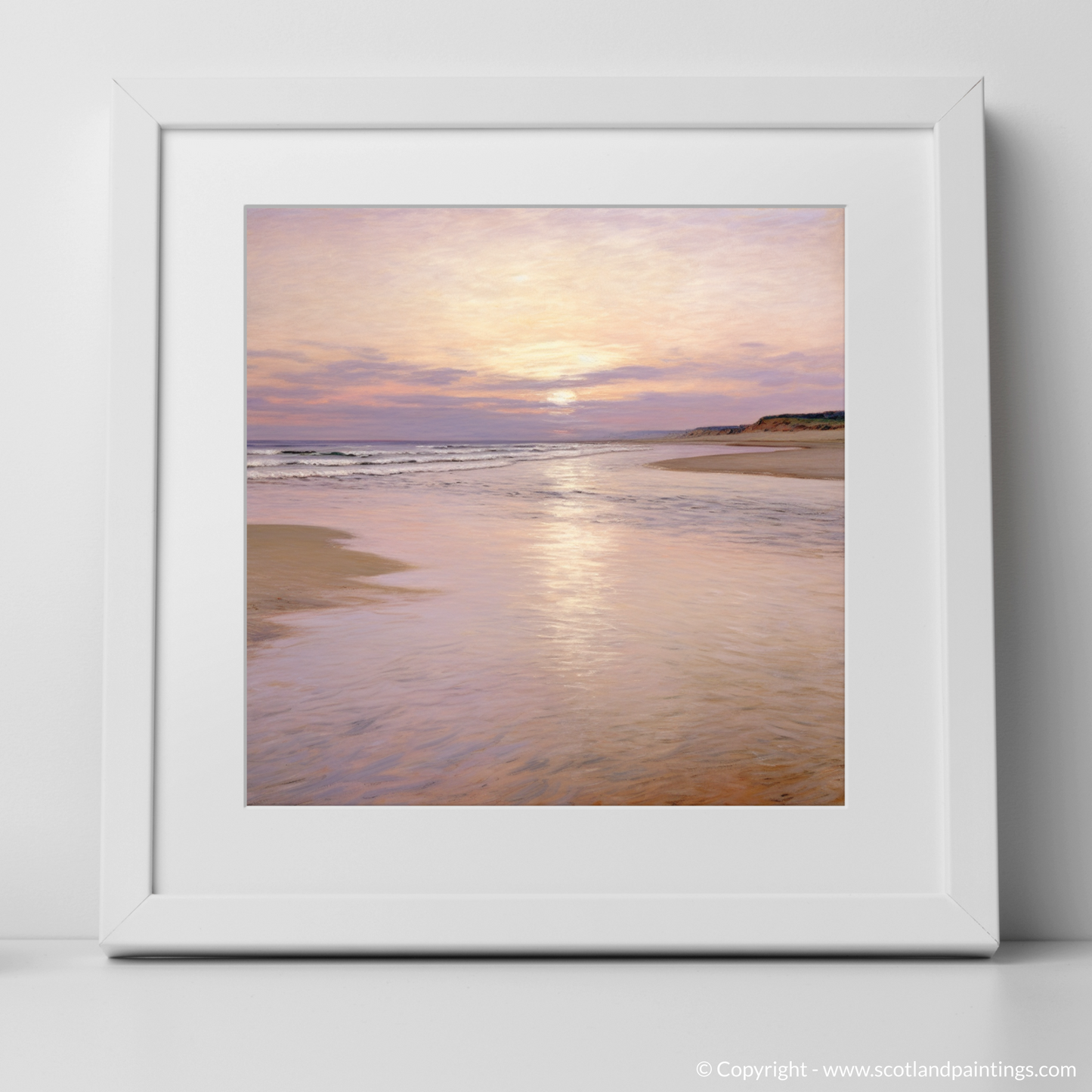 Dusk Embrace at Gullane Beach