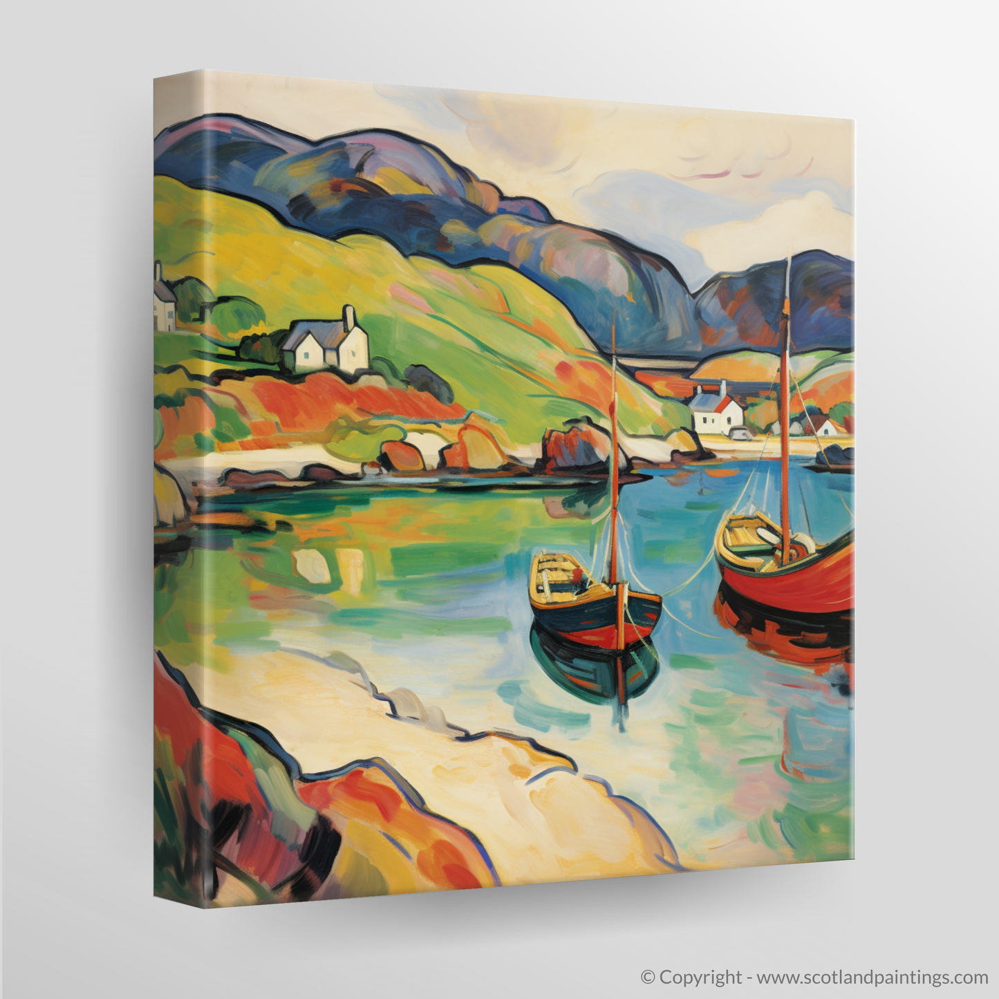 Gairloch Harbour: A Fauvist Dream in Wester Ross