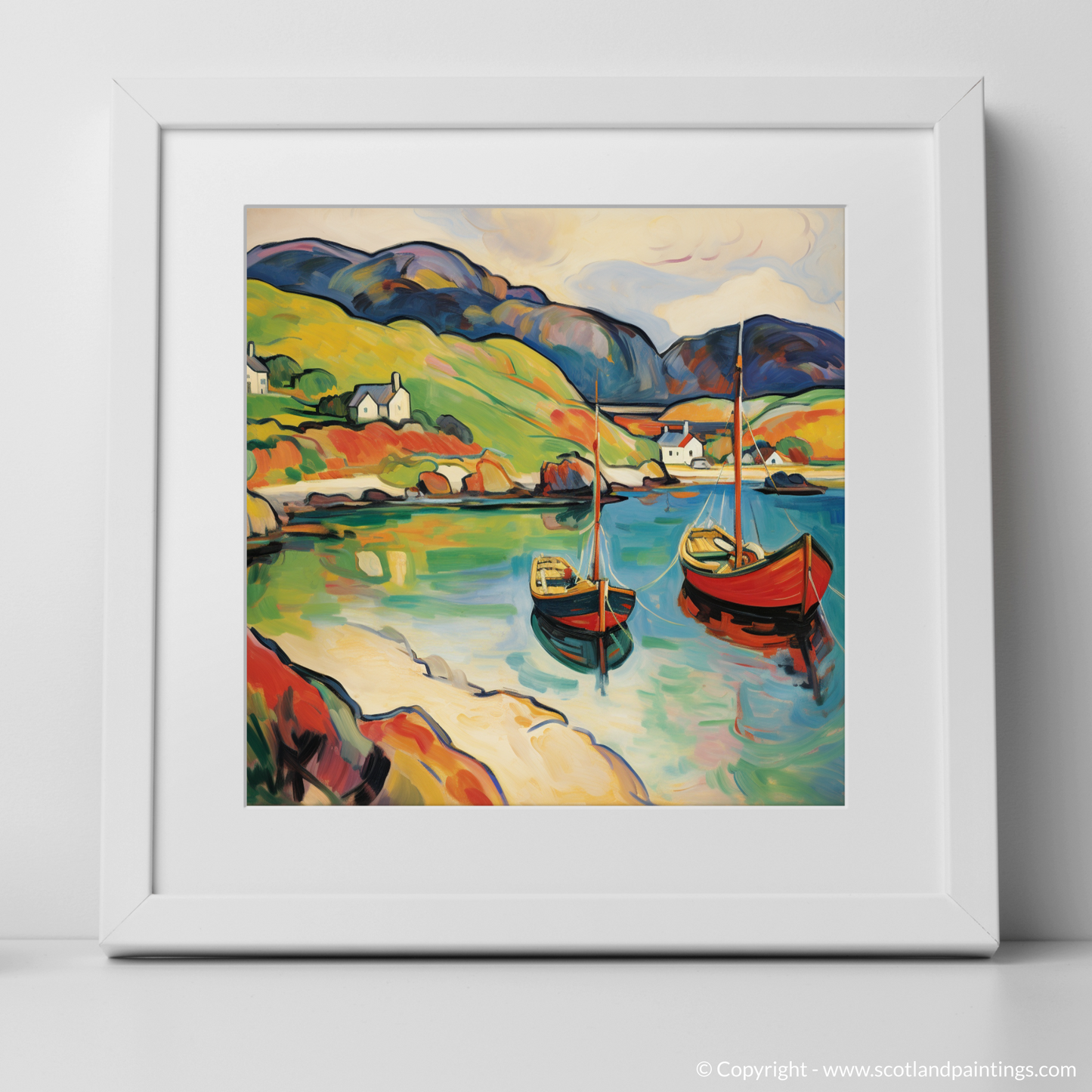 Gairloch Harbour: A Fauvist Dream in Wester Ross