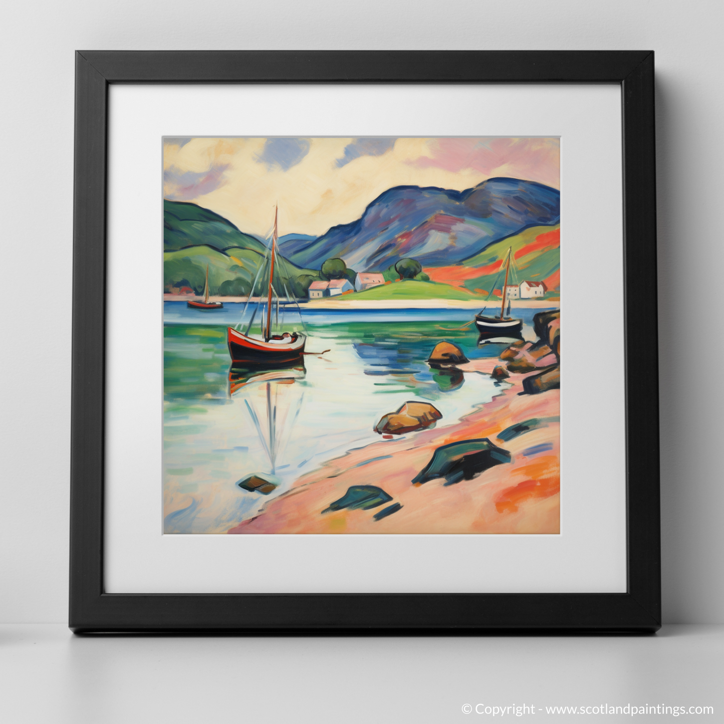 Vibrant Voyage at Gairloch Harbour