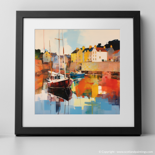 Golden Hour Serenity at Eyemouth Harbour