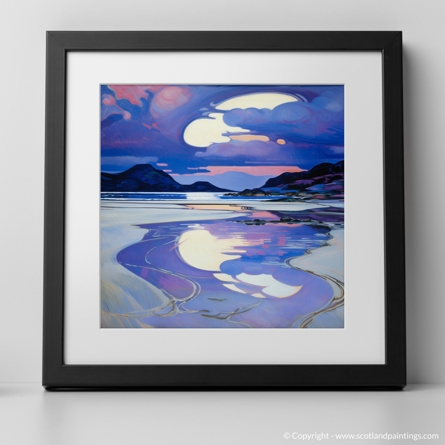 Dusk's Geometric Serenade at Silver Sands of Morar