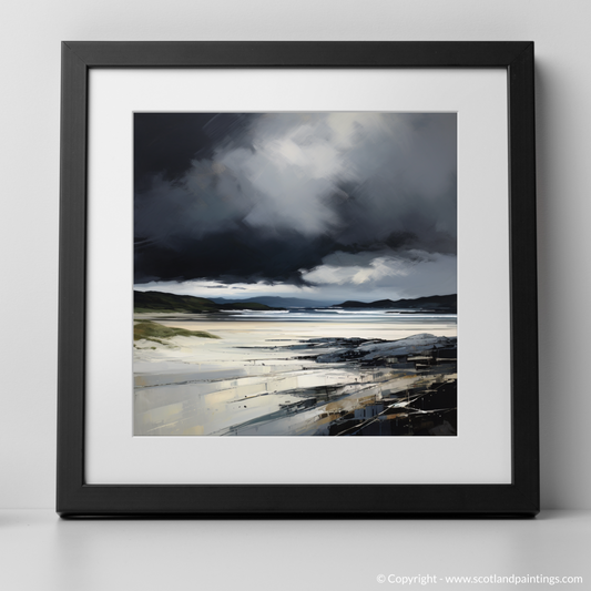 Storm Over Kiloran: A Minimalist Seascape