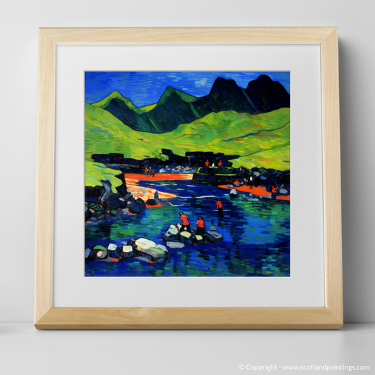 Vivid Escapades at the Fairy Pools: A Fauvist Homage to the Isle of Skye