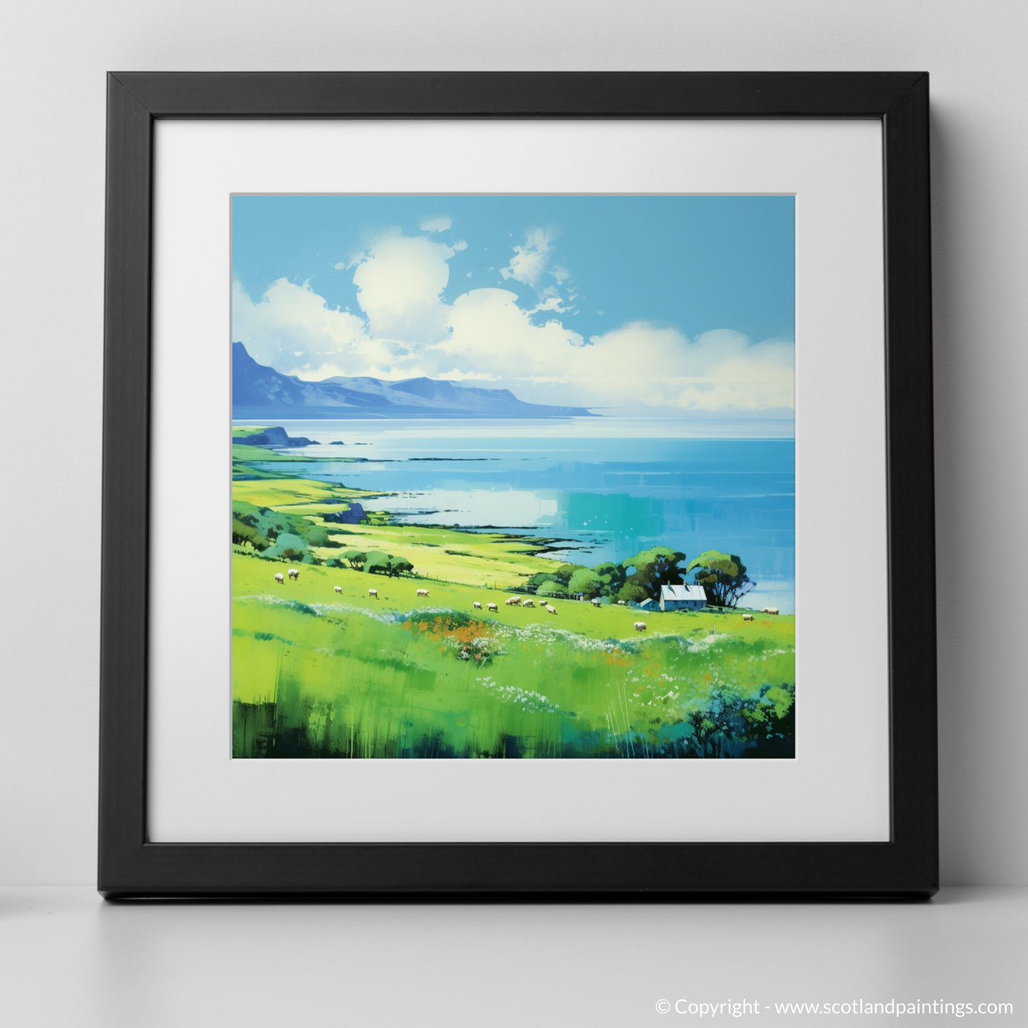 Isle of Arran Enchantment: A Naive Art Journey through the Firth of Clyde