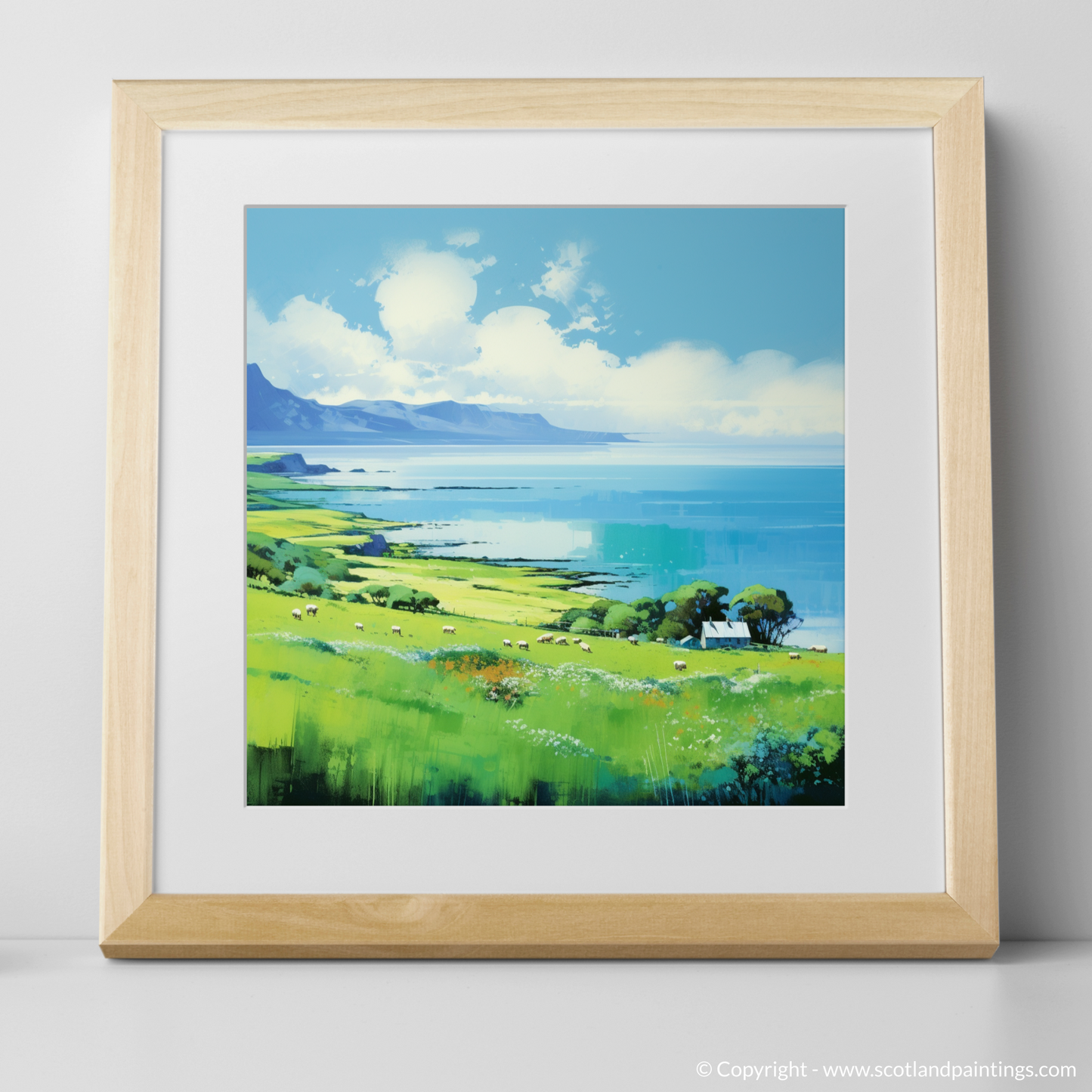 Isle of Arran Enchantment: A Naive Art Journey through the Firth of Clyde