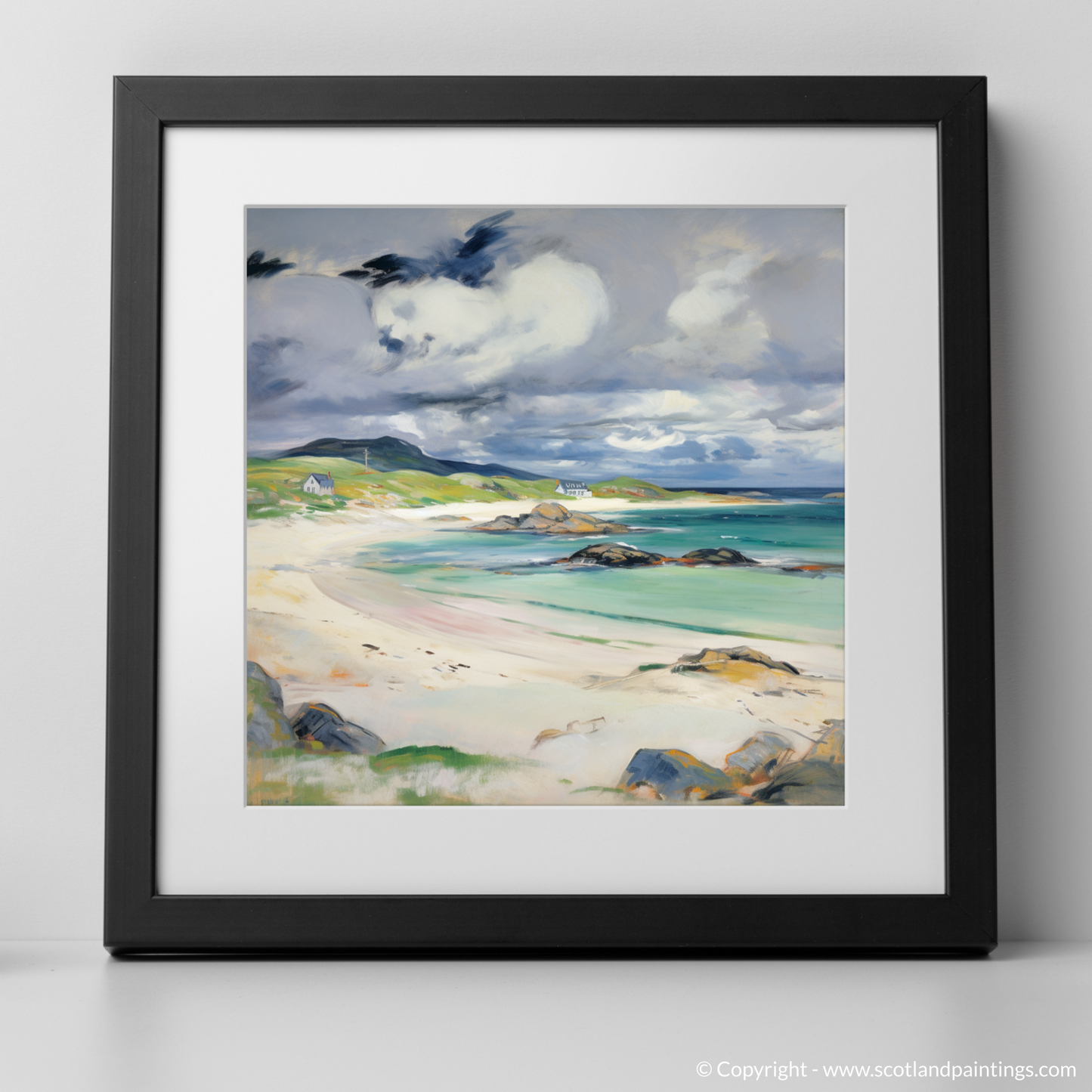 Storm Over Achmelvich Bay: An Impressionist's Dance