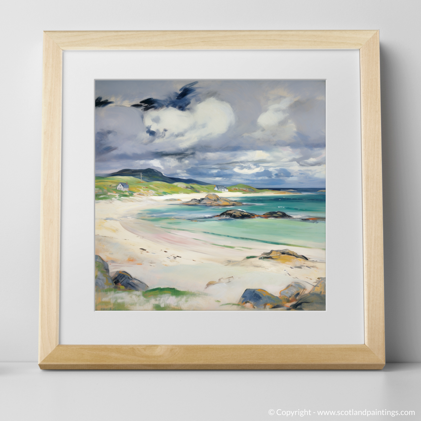 Storm Over Achmelvich Bay: An Impressionist's Dance