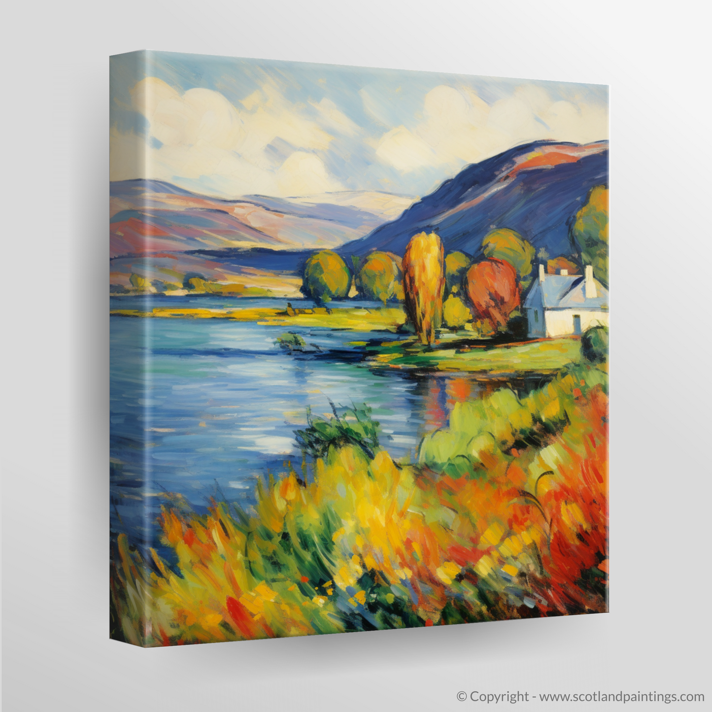 Fauvist Fervour: A Journey through Loch Leven's Wild Beauty