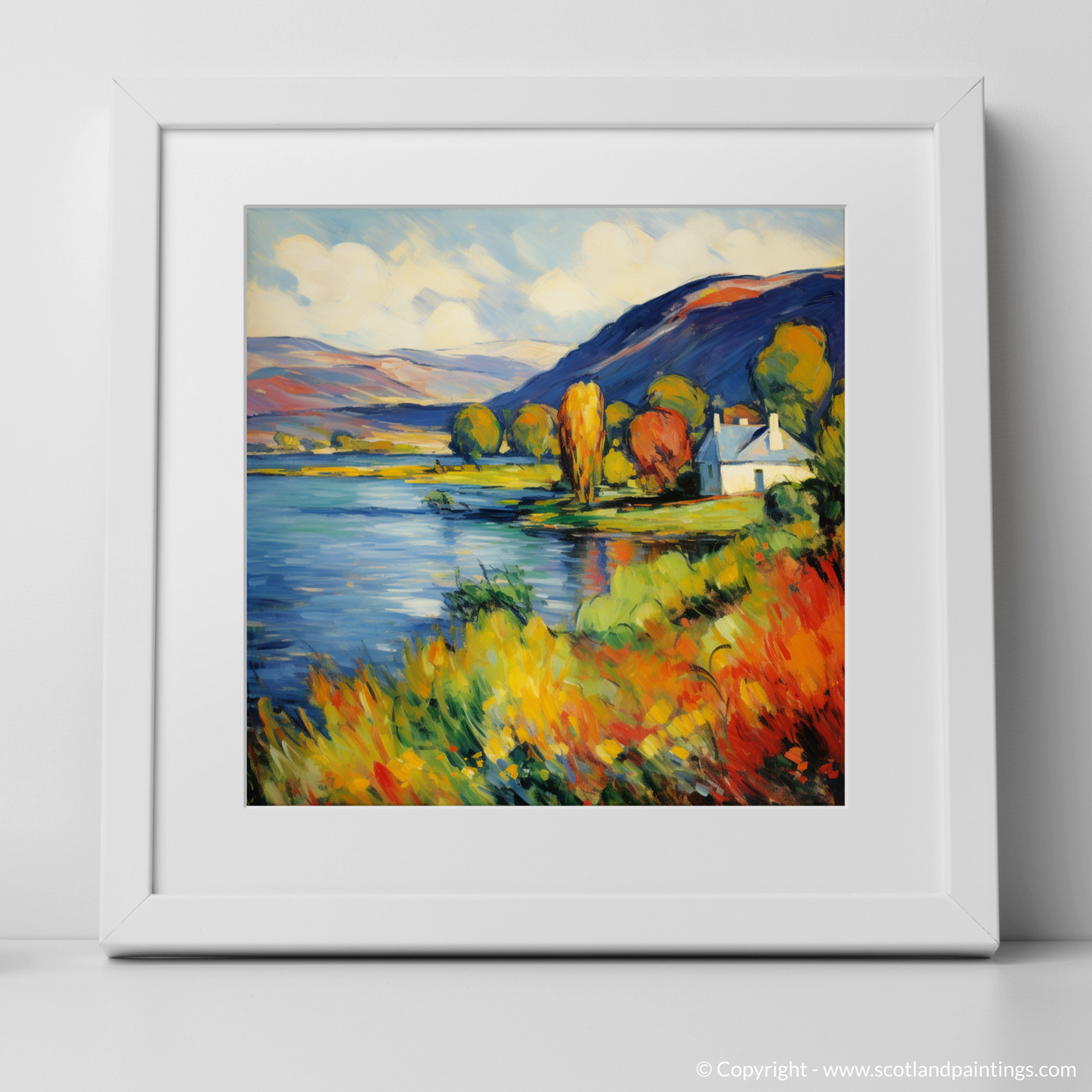 Fauvist Fervour: A Journey through Loch Leven's Wild Beauty