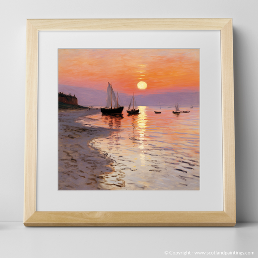 Sunset Serenade at Catterline Bay
