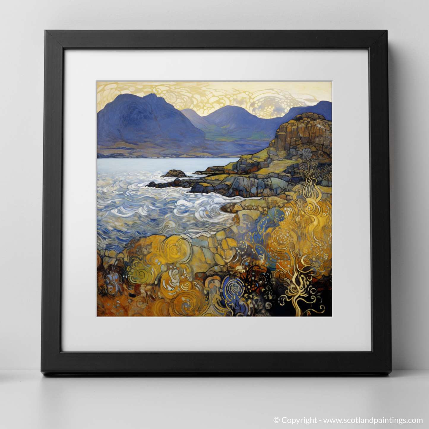 Art Nouveau Enchantment of Liathach in Wester Ross