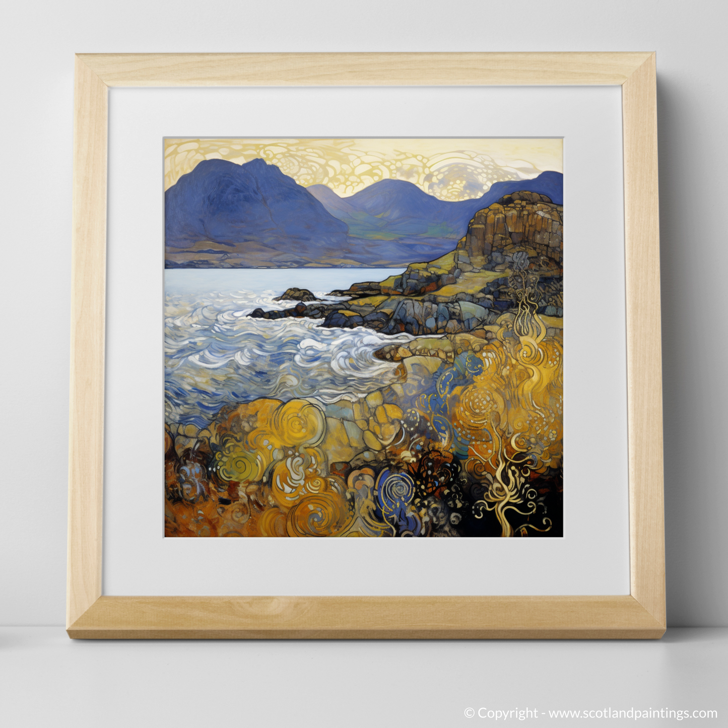 Art Nouveau Enchantment of Liathach in Wester Ross