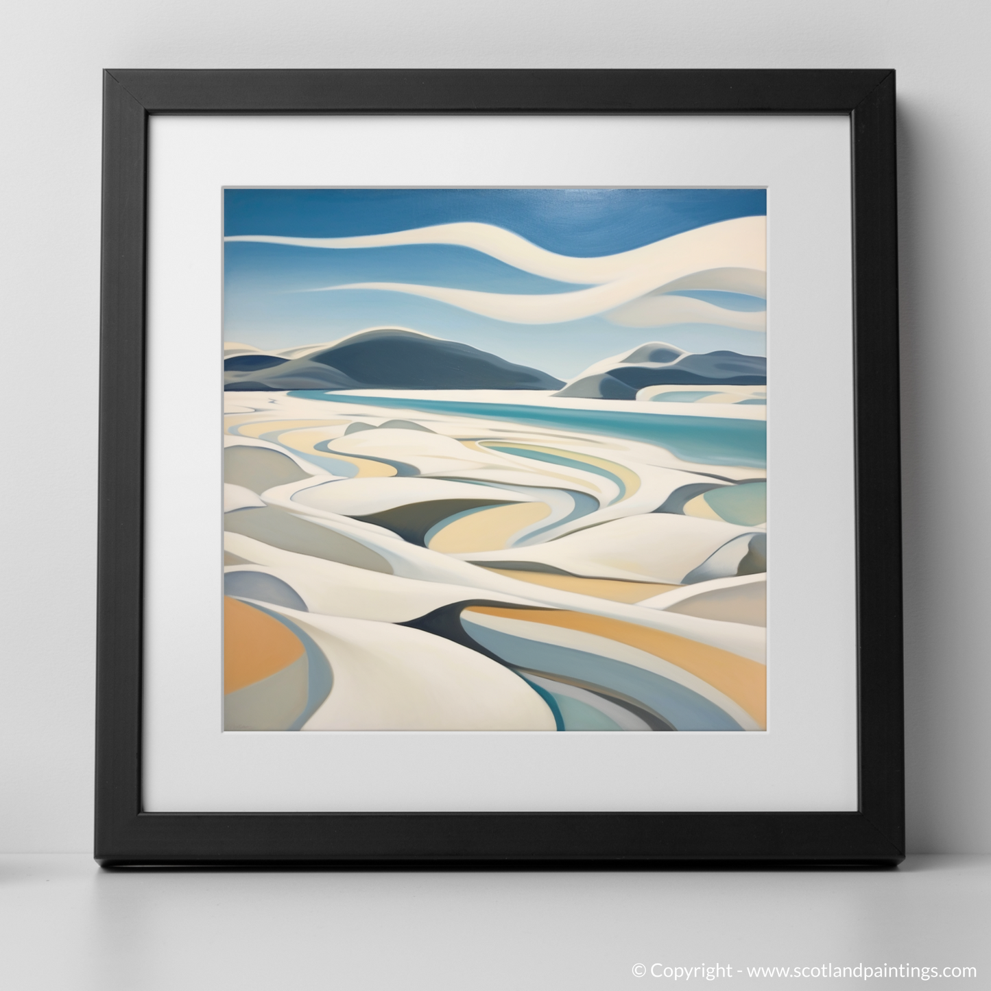 Hebridean Harmony: An Abstract Interpretation of Scarista Beach