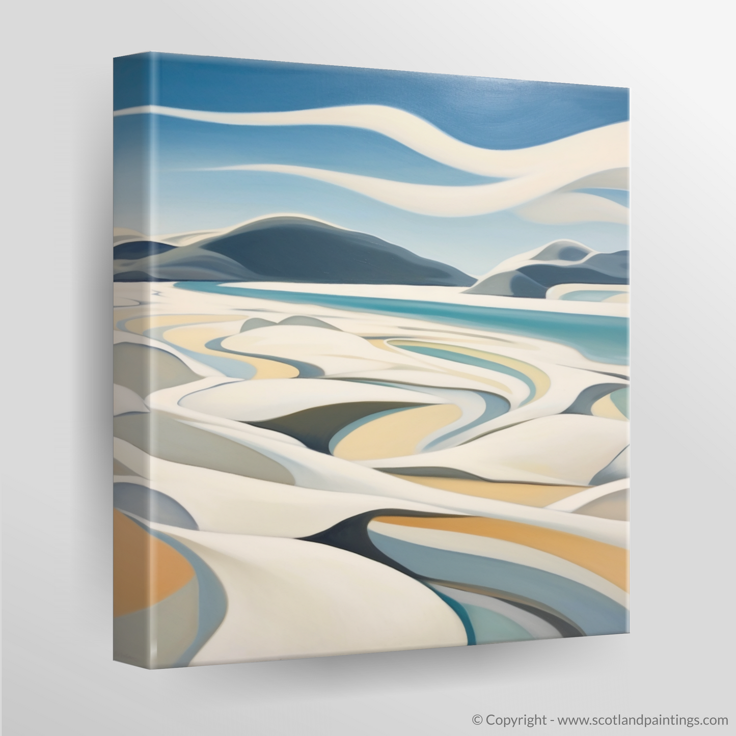 Hebridean Harmony: An Abstract Interpretation of Scarista Beach