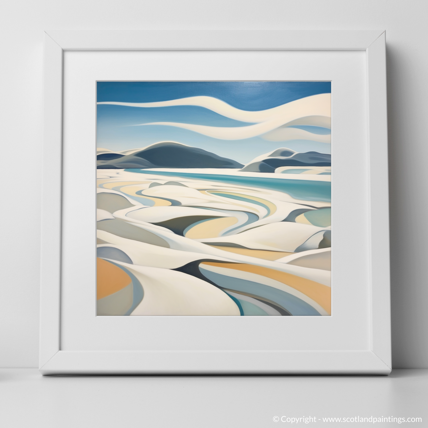 Hebridean Harmony: An Abstract Interpretation of Scarista Beach
