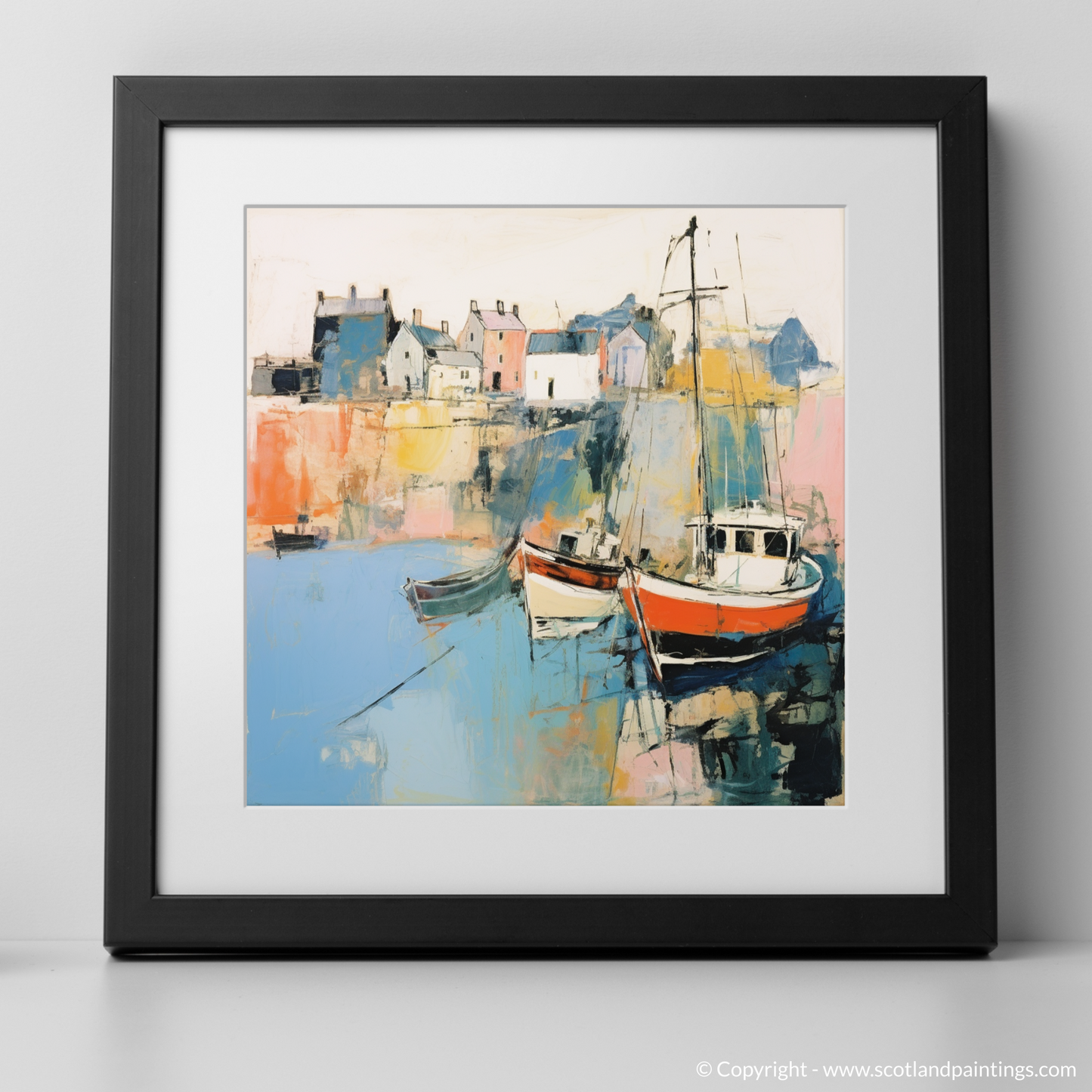 Abstract Essence of Portpatrick Harbour