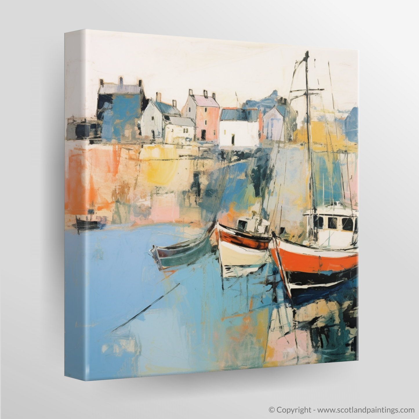 Abstract Essence of Portpatrick Harbour