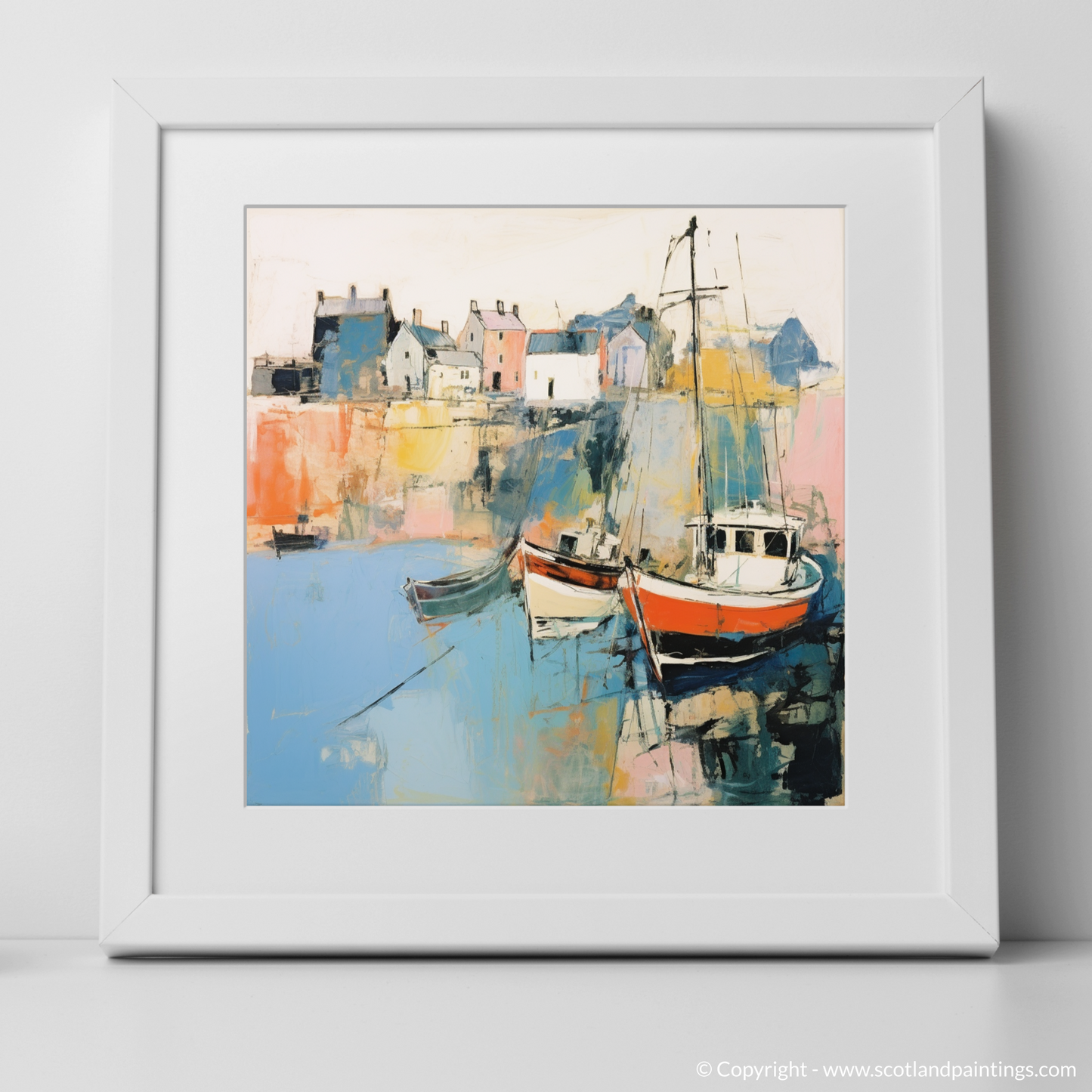 Abstract Essence of Portpatrick Harbour