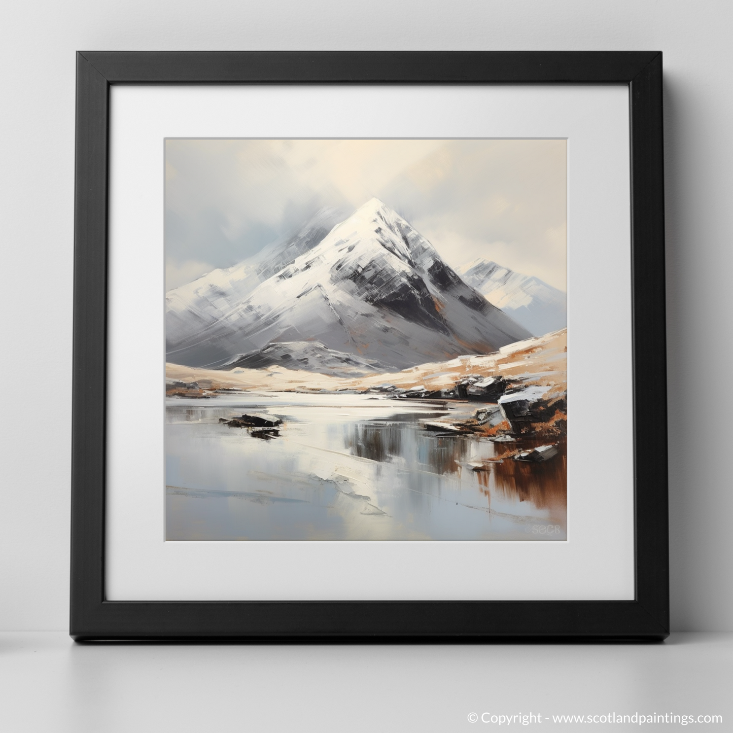 Minimalist Majesty: Sgurr a' Mhaim Unveiled