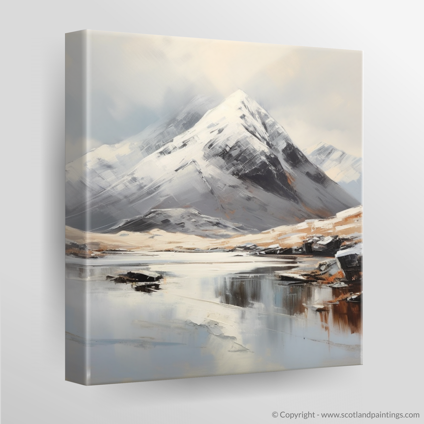 Minimalist Majesty: Sgurr a' Mhaim Unveiled