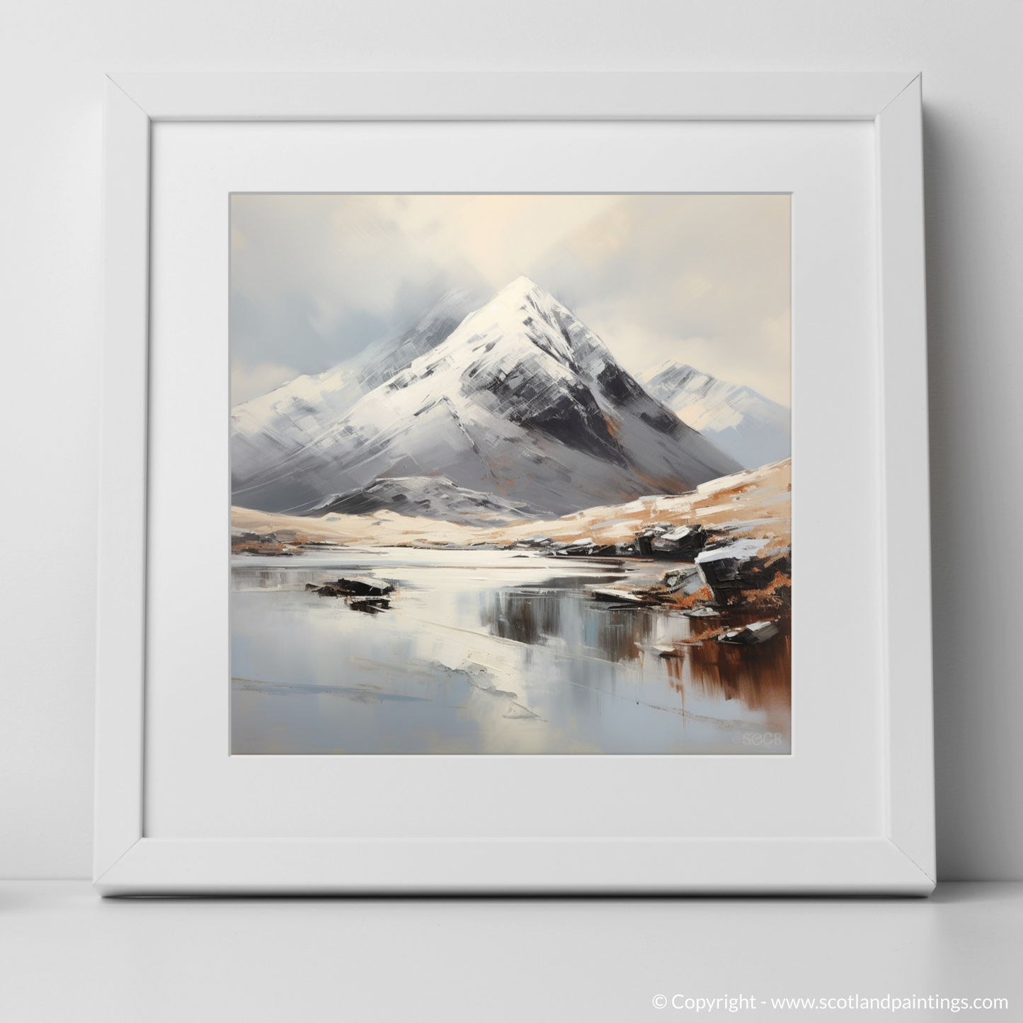 Minimalist Majesty: Sgurr a' Mhaim Unveiled