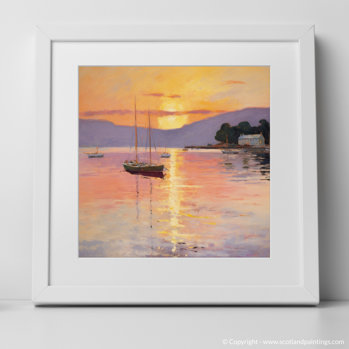 Sunset Embrace at Port Appin Harbour