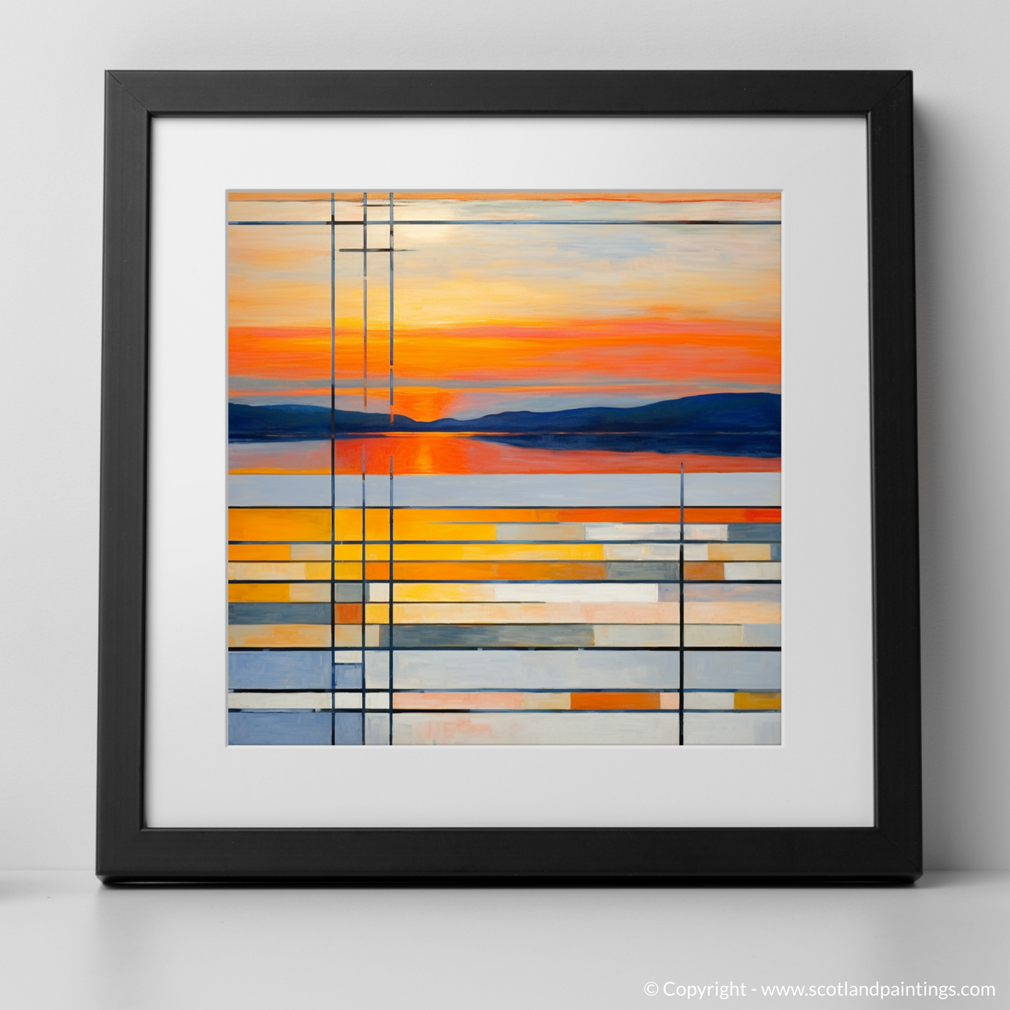 Sunset Symphony at Traigh Mhor - Abstract Interpretation