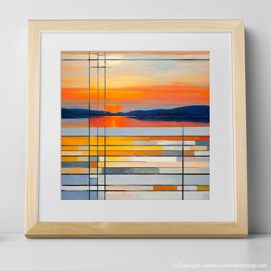 Sunset Symphony at Traigh Mhor - Abstract Interpretation