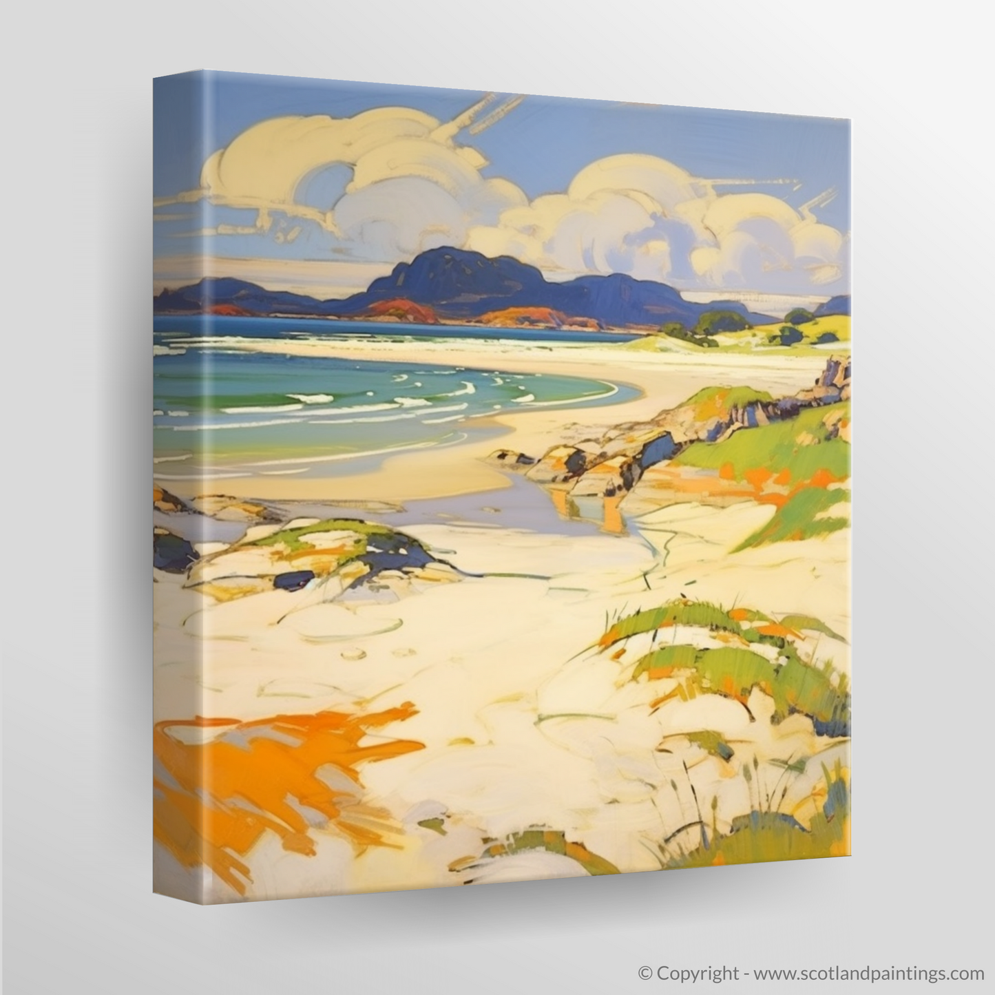 Arisaig Beach Fauvist Splendour