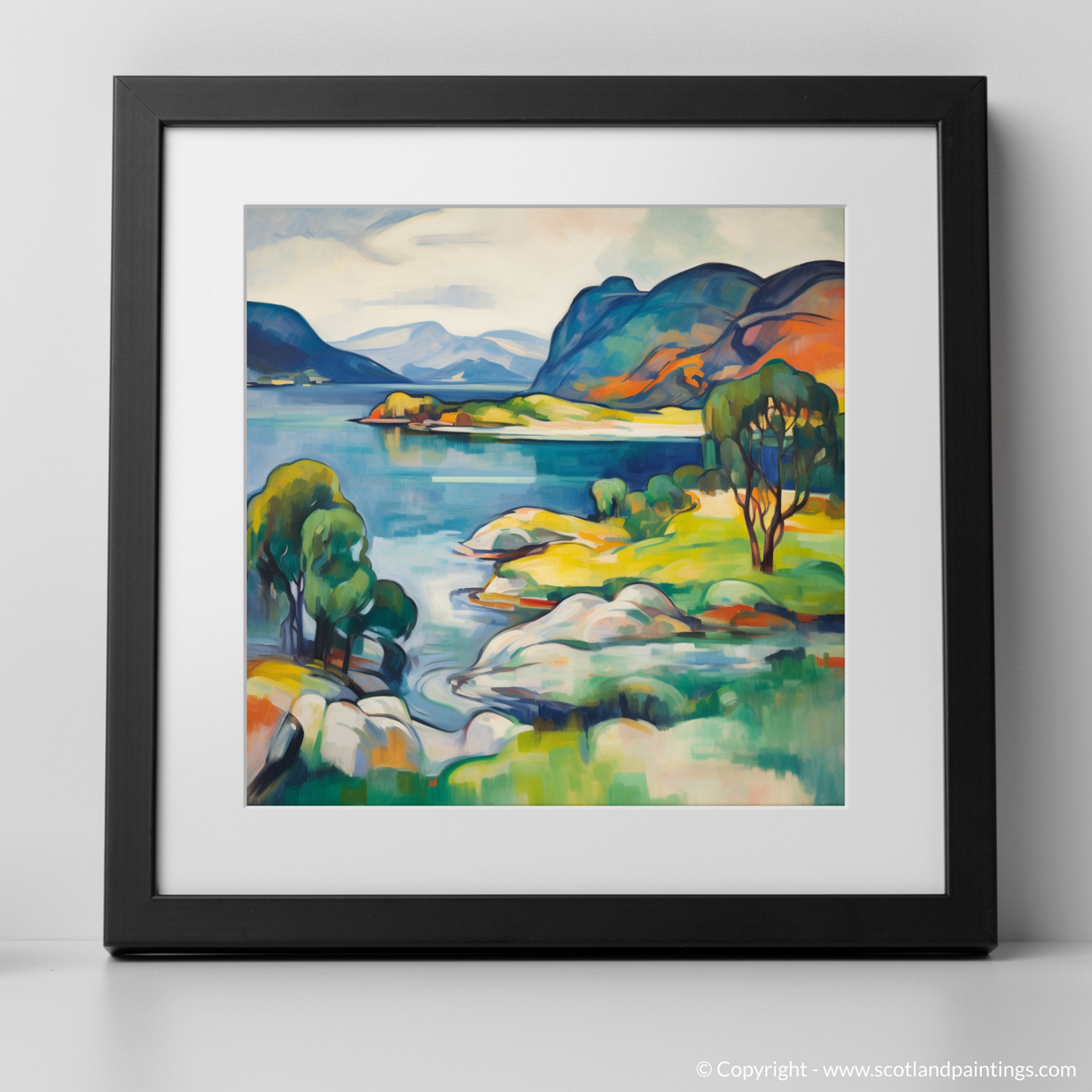 Shieldaig Bay Dreamscape: An Abstract Homage to Wild Scottish Beauty