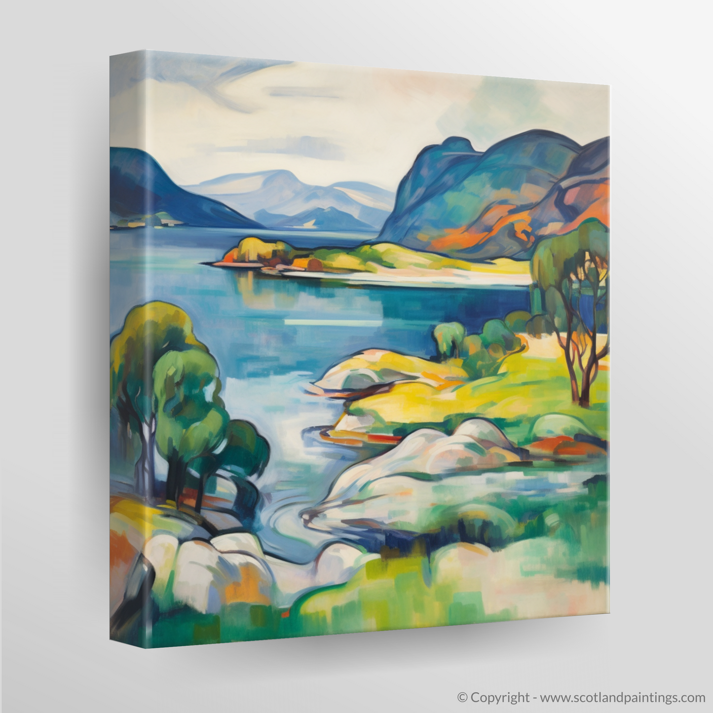 Shieldaig Bay Dreamscape: An Abstract Homage to Wild Scottish Beauty