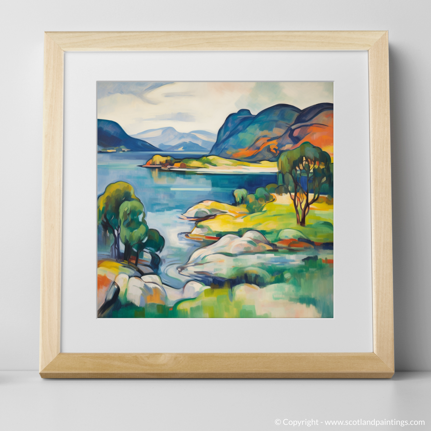 Shieldaig Bay Dreamscape: An Abstract Homage to Wild Scottish Beauty