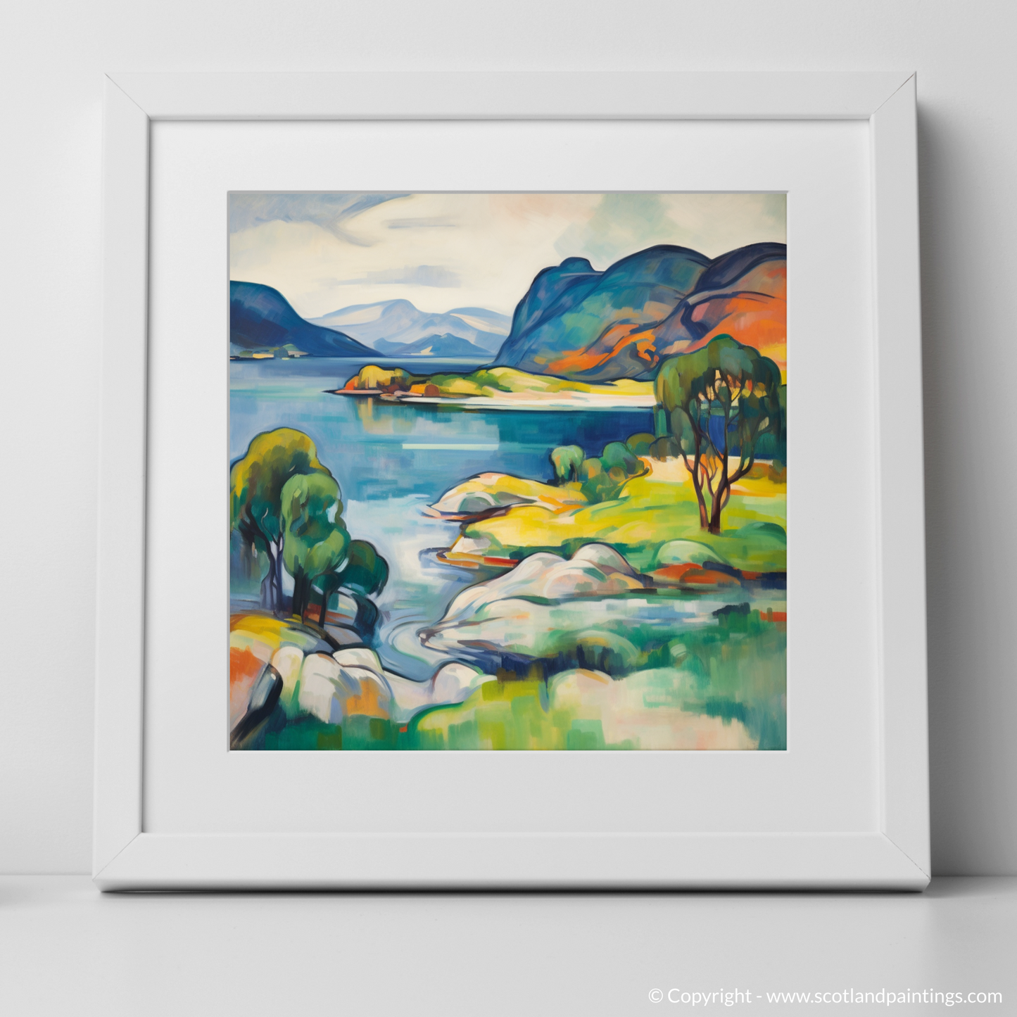 Shieldaig Bay Dreamscape: An Abstract Homage to Wild Scottish Beauty