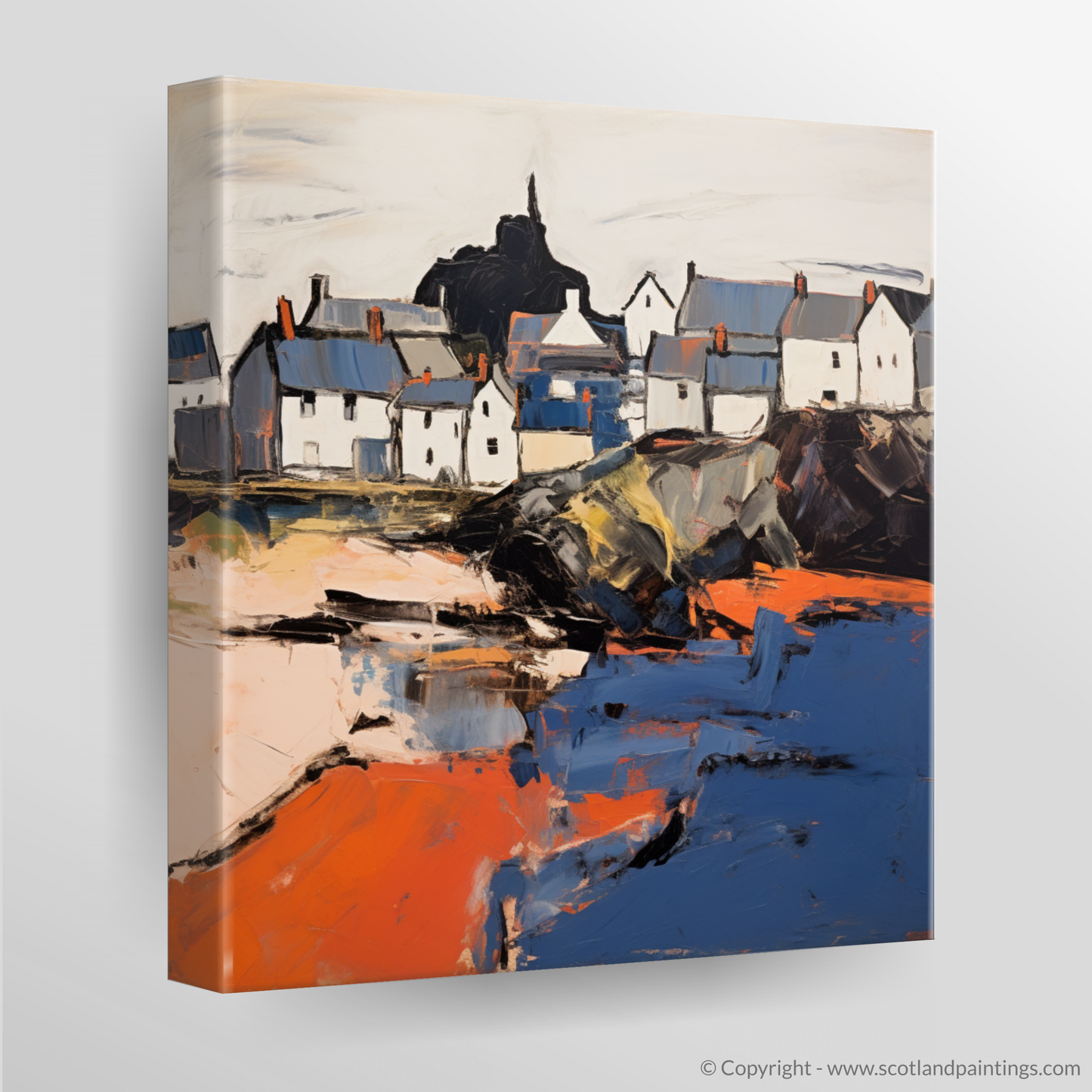 Aberdeenshire Enigma: Stonehaven's Abstract Impressions