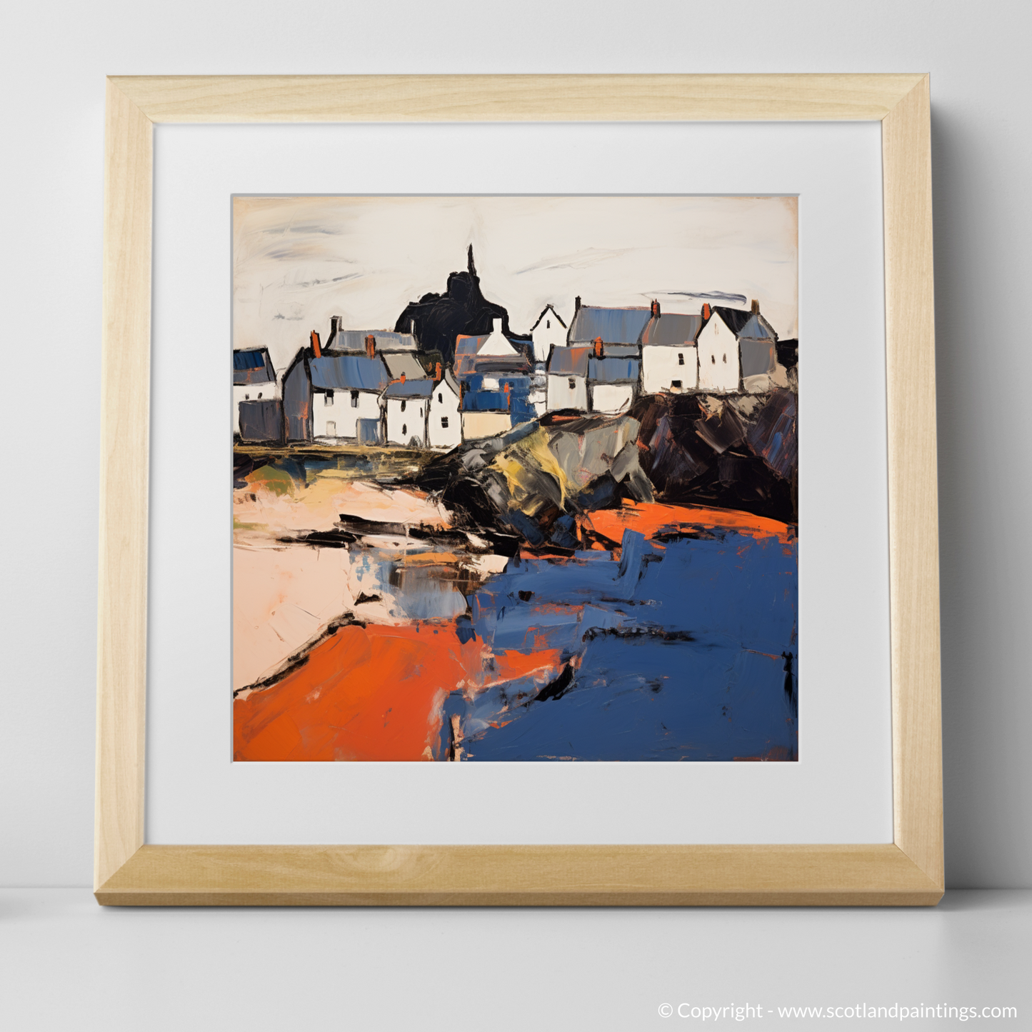 Aberdeenshire Enigma: Stonehaven's Abstract Impressions