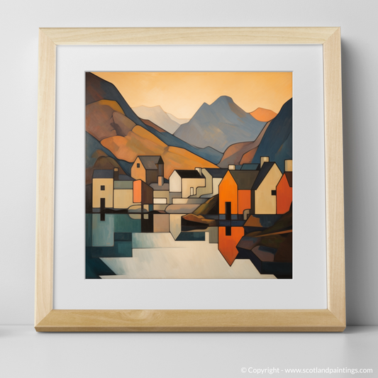 Cubist Dusk at Loch Coruisk