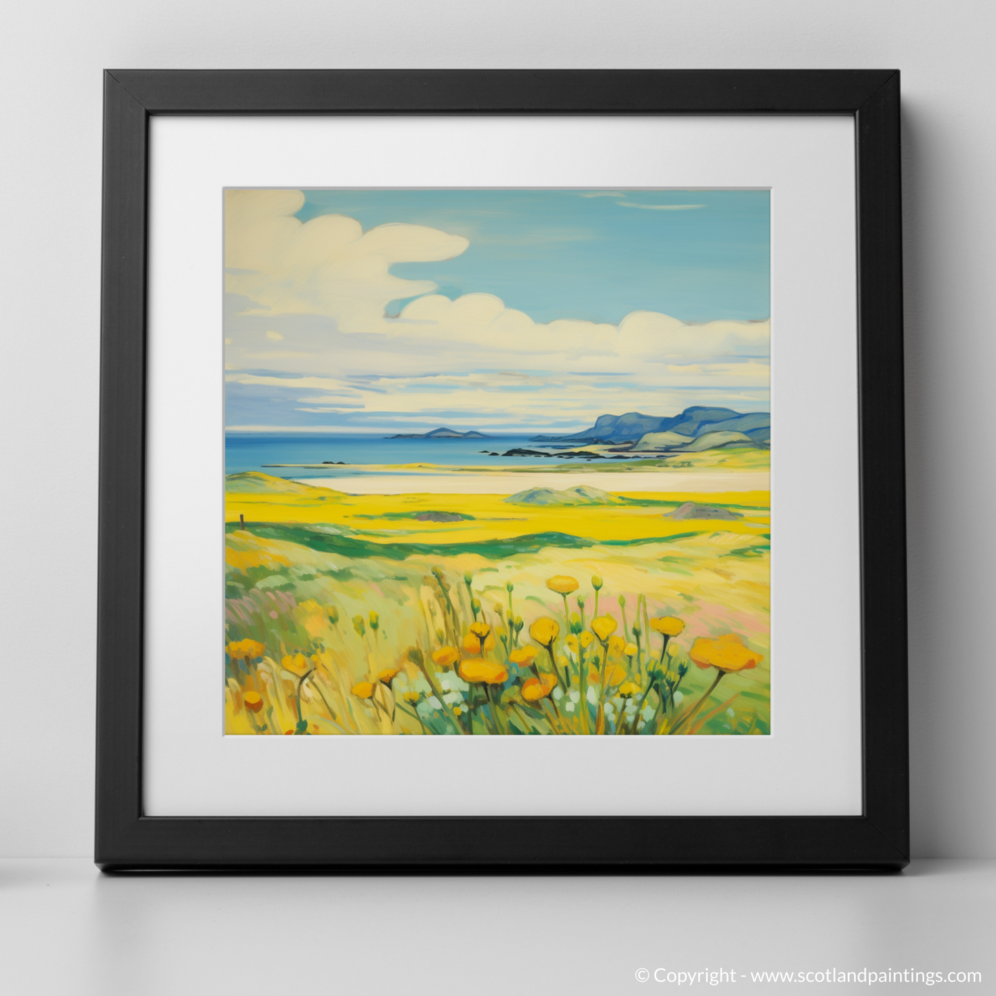 Machair Radiance: A Fauvist Ode to Scottish Summers