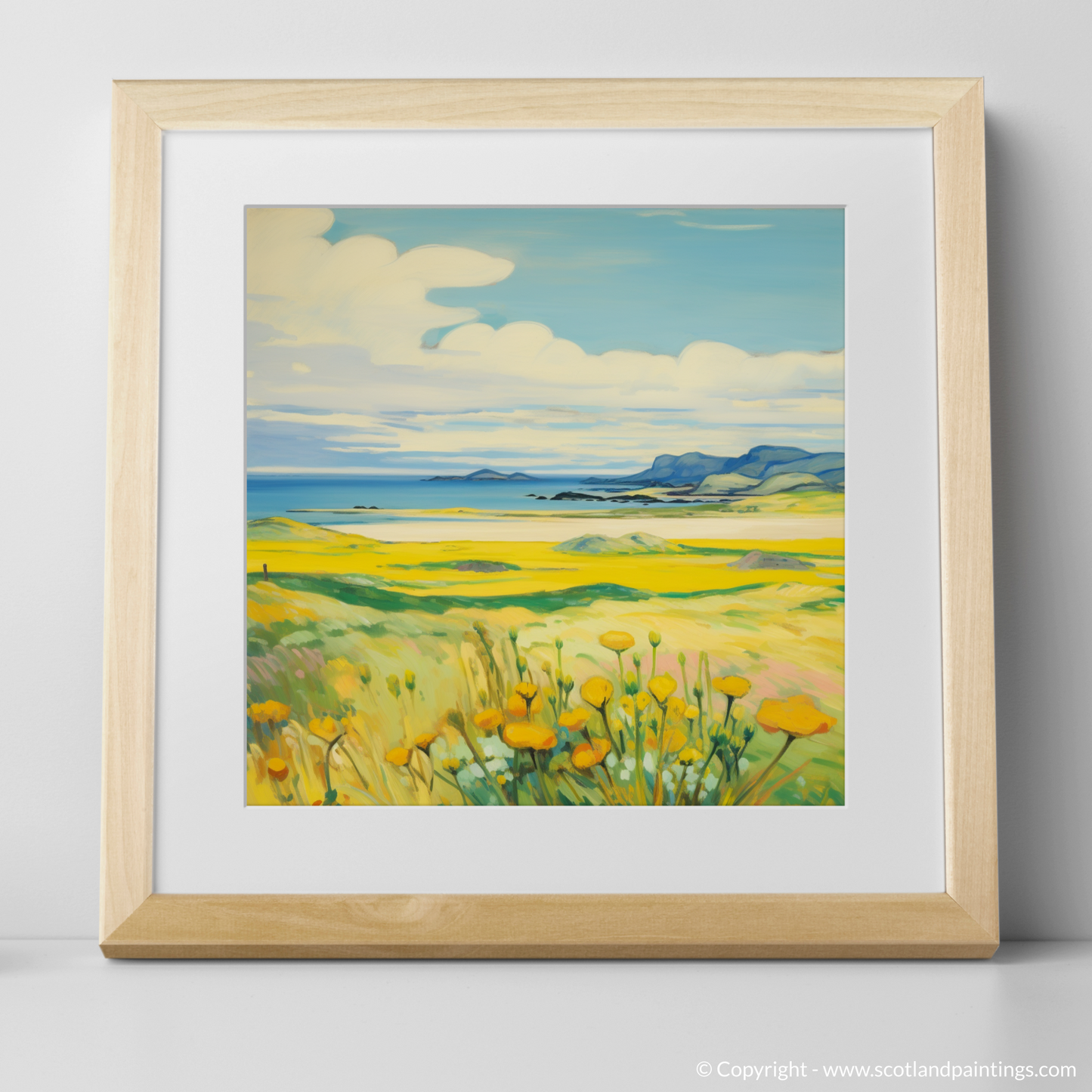 Machair Radiance: A Fauvist Ode to Scottish Summers