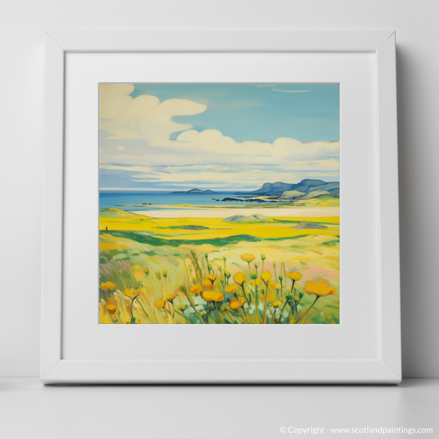 Machair Radiance: A Fauvist Ode to Scottish Summers