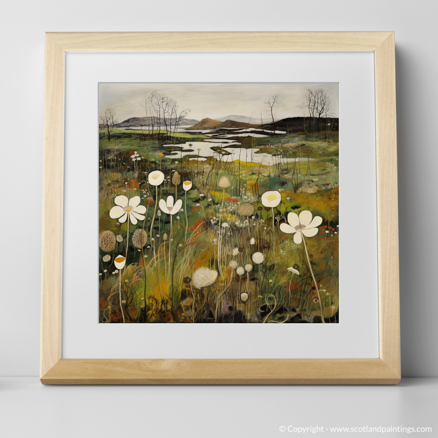 Highland Harmony: Bog Cotton, Sundew and Butterwort of Rannoch Moor