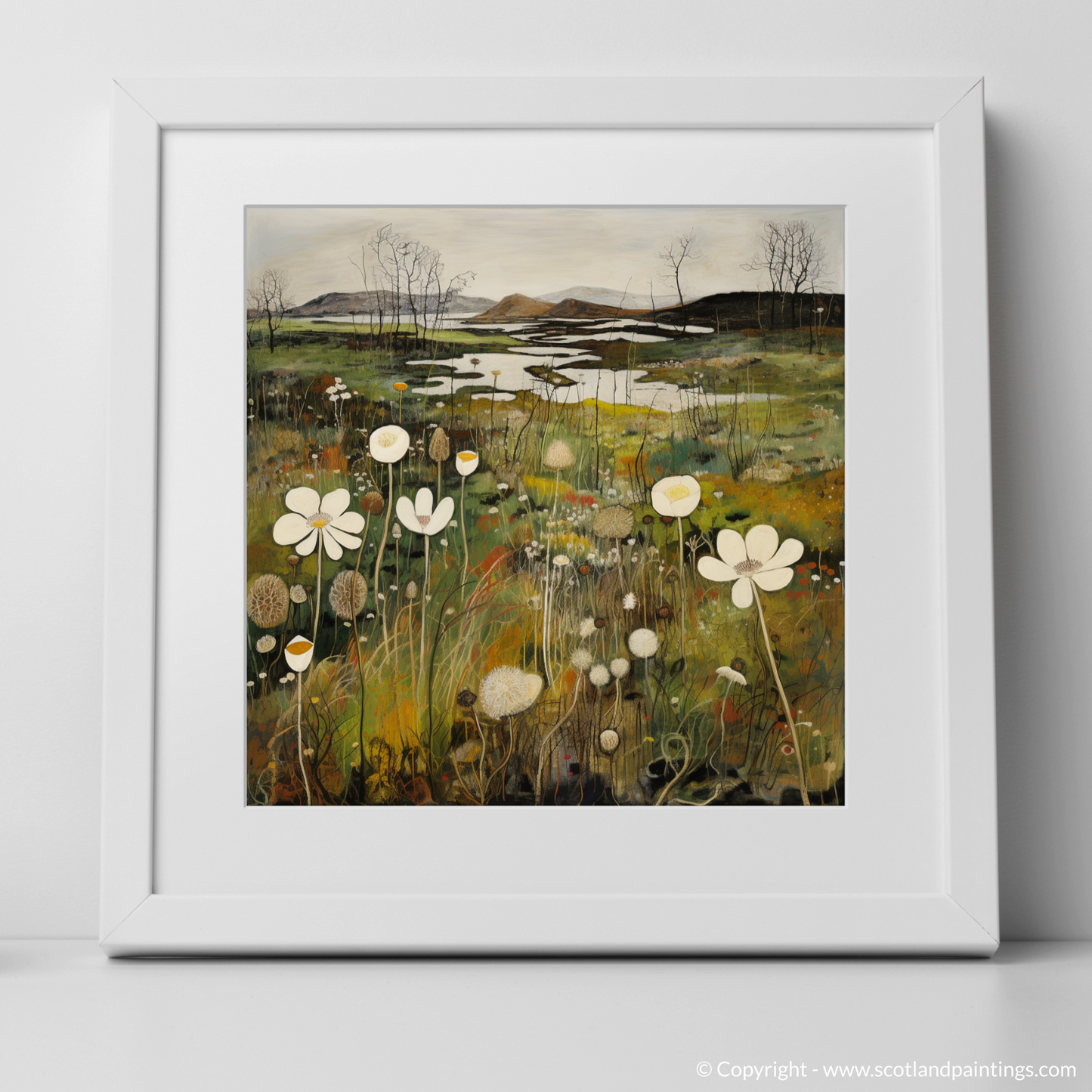 Highland Harmony: Bog Cotton, Sundew and Butterwort of Rannoch Moor