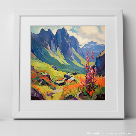 Mountain Sorrel of Glen Coe: A Fauvist Ode to Scottish Flora