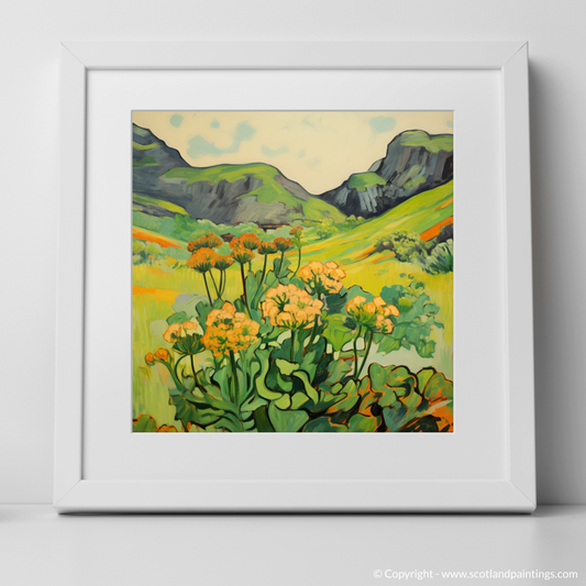 Wild Charm of Arran's Meadows: A Fauvist Ode to Lady's Mantle