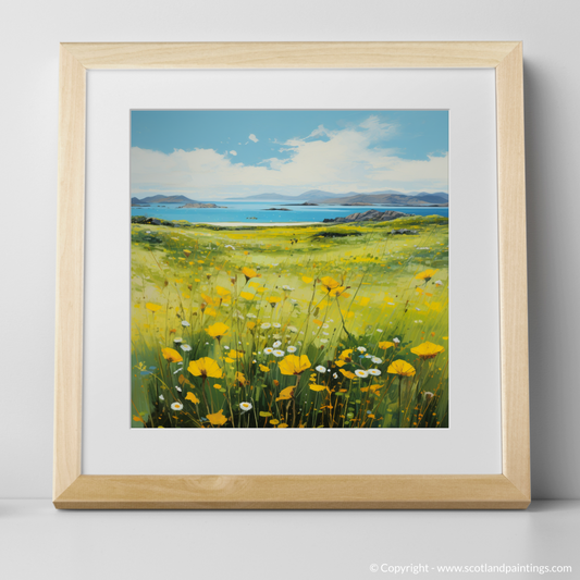 Machair Meadows: A Naive Art Tribute to Yellow Rattle in the Outer Hebrides