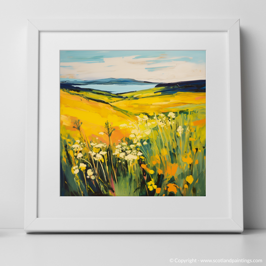 Machair Radiance: Fauvist Ode to Lady's Bedstraw