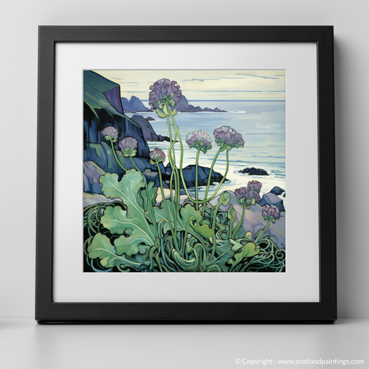 Sea Kale Serenade: An Art Nouveau Ode to Moray Firth