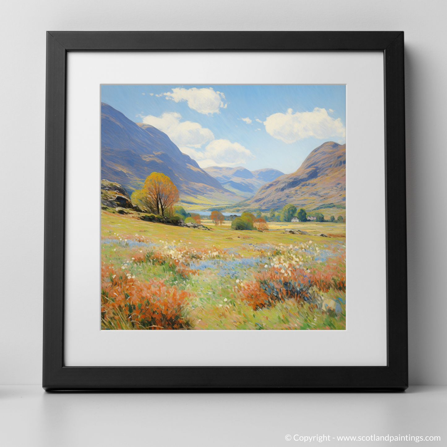 Impressionist Moments in Glenfinnan: Tormentil Splendour