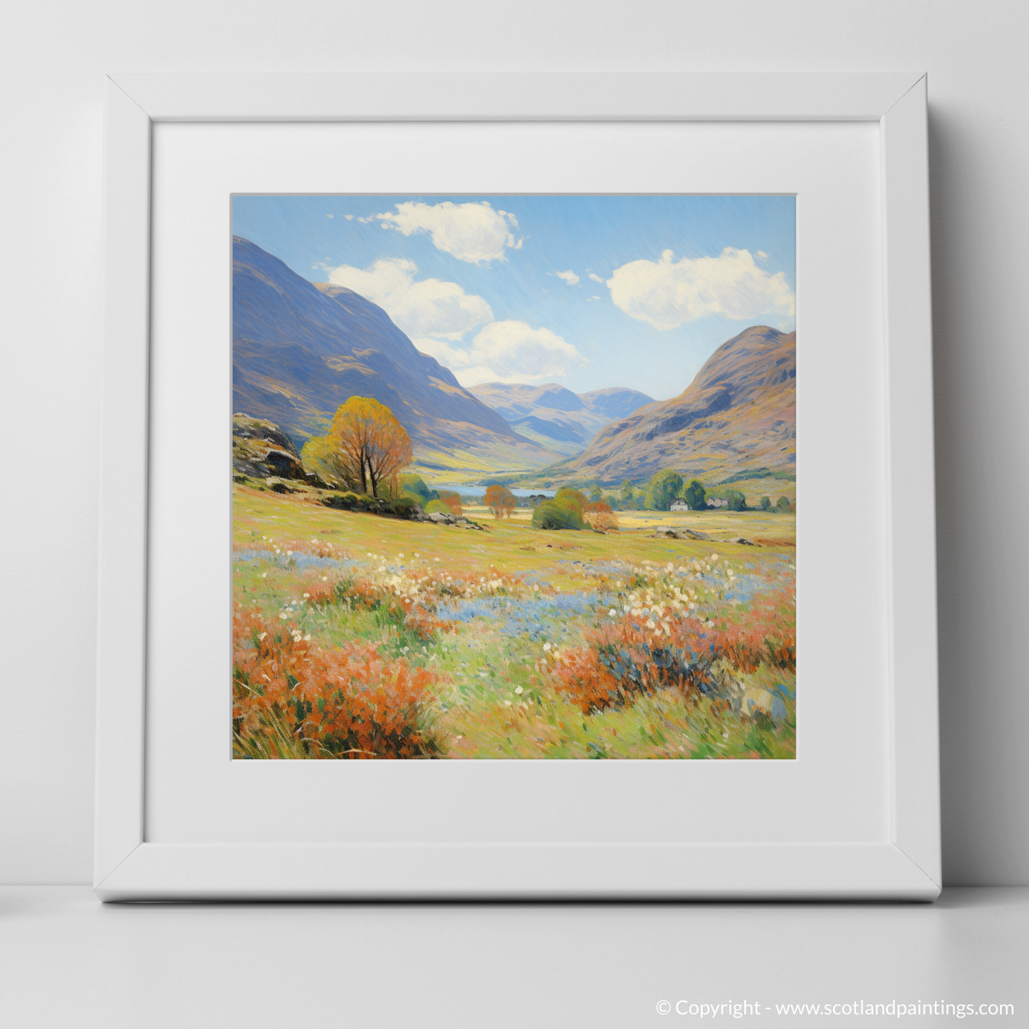 Impressionist Moments in Glenfinnan: Tormentil Splendour